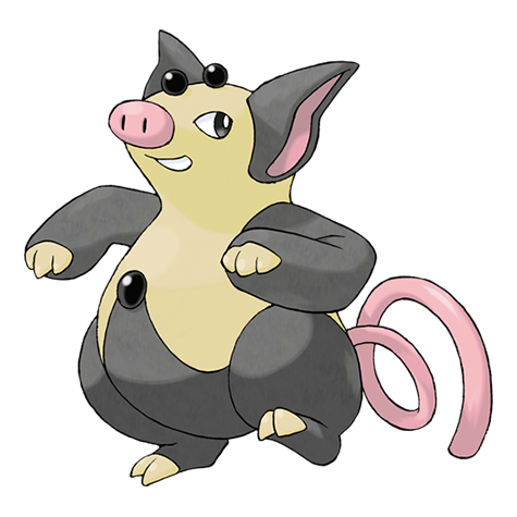 Grumpig w wariancie shiny
