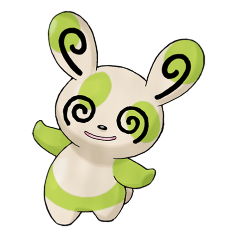 Spinda w wariancie shiny