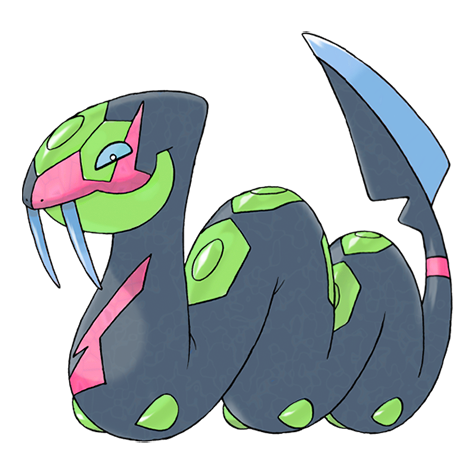 Seviper w wariancie shiny
