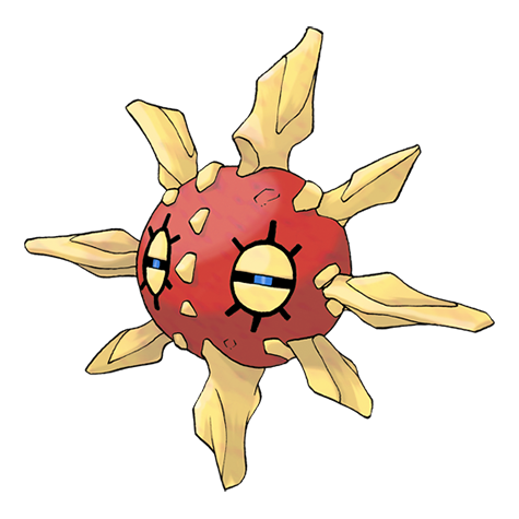 Solrock w wariancie shiny