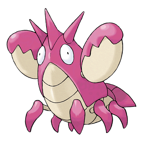 Corphish w wariancie shiny