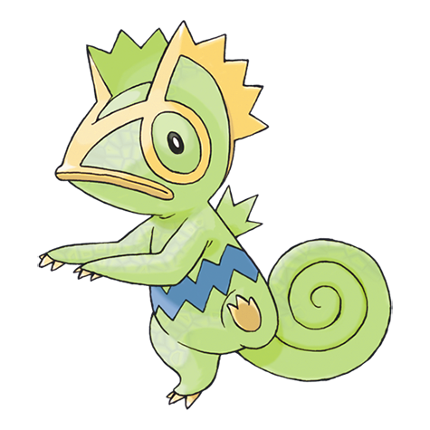Kecleon w wariancie shiny