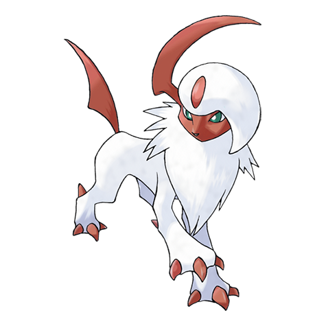 Absol w wariancie shiny
