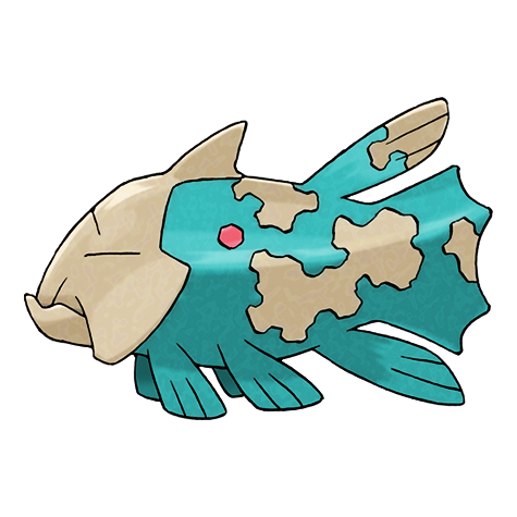Relicanth w wariancie shiny