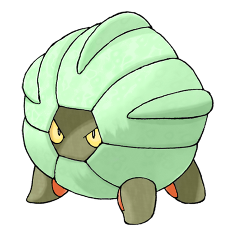 Shelgon w wariancie shiny