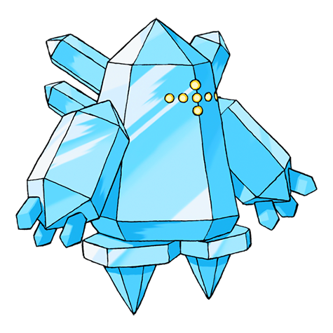 Regice w wariancie shiny