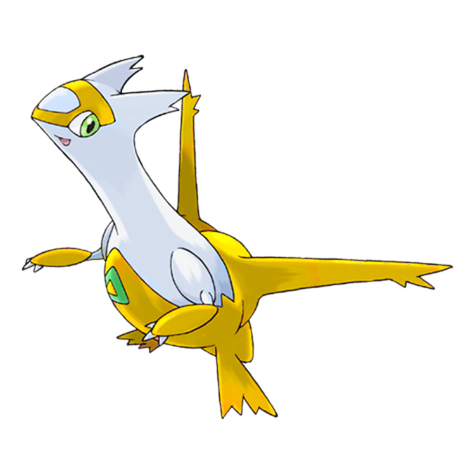 Latias w wariancie shiny