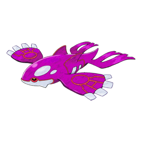Kyogre w wariancie shiny