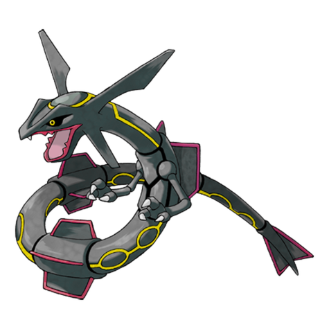 Rayquaza w wariancie shiny