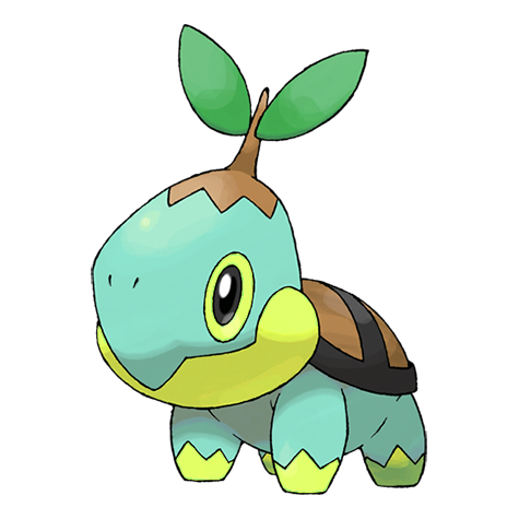 Turtwig w wariancie shiny
