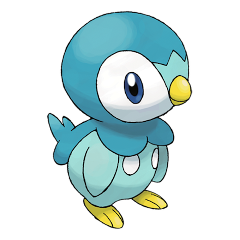 Piplup w wariancie shiny
