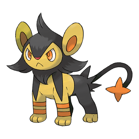 Luxio w wariancie shiny