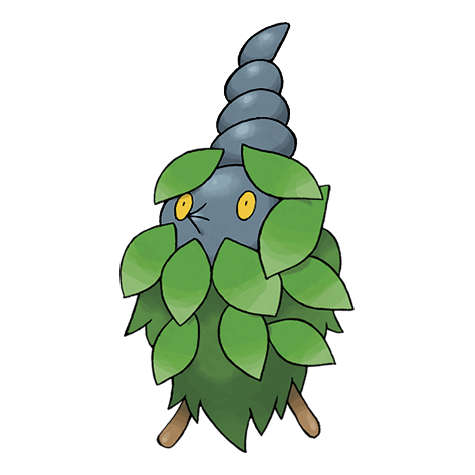 Burmy w wariancie shiny