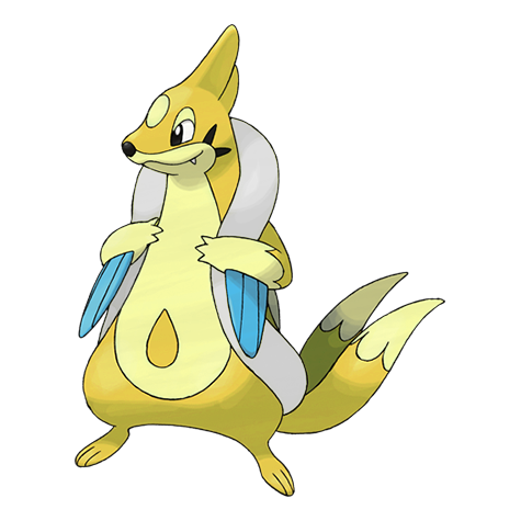Floatzel w wariancie shiny