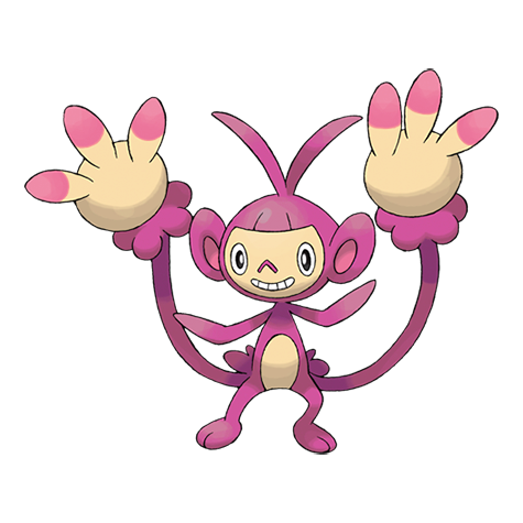 Ambipom w wariancie shiny