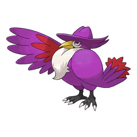 Honchkrow w wariancie shiny