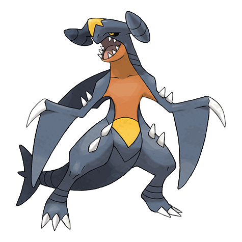 Garchomp w wariancie shiny
