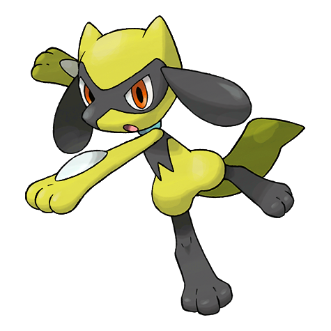Riolu w wariancie shiny