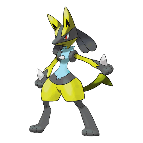 Lucario w wariancie shiny
