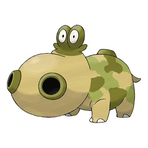 Hippopotas w wariancie shiny
