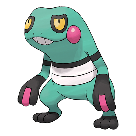 Croagunk w wariancie shiny