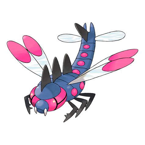 Yanmega w wariancie shiny