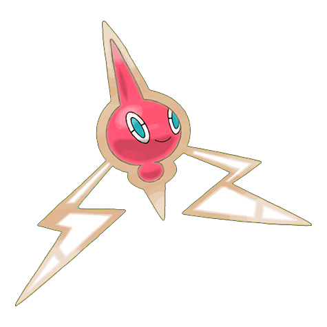 Rotom w wariancie shiny