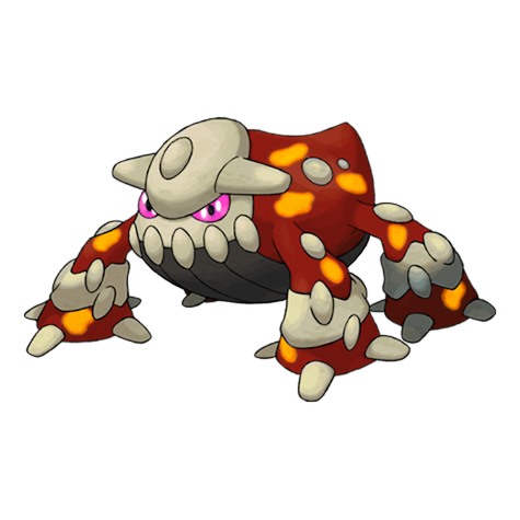 Heatran w wariancie shiny