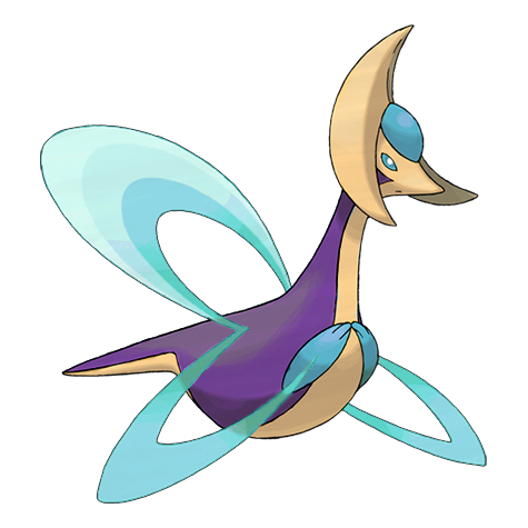 Cresselia w wariancie shiny