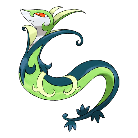 Serperior w wariancie shiny