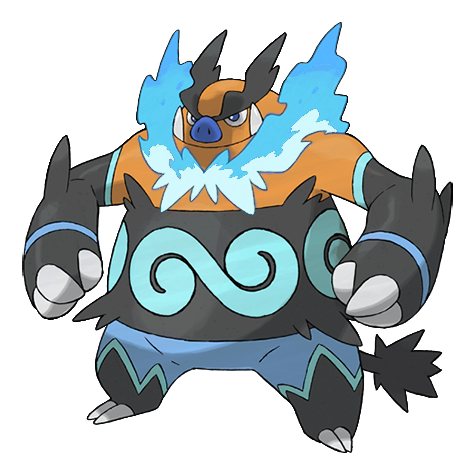 Emboar w wariancie shiny