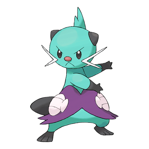 Dewott w wariancie shiny