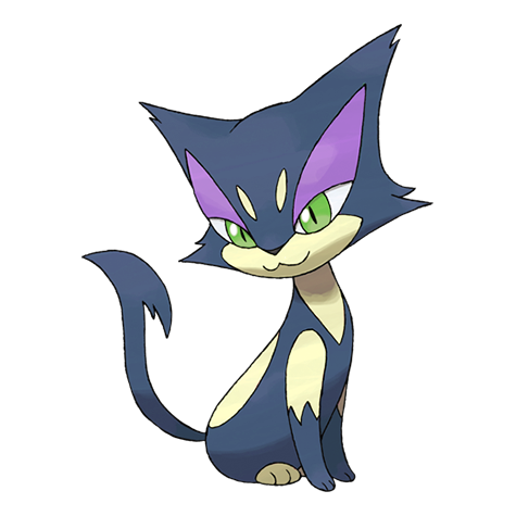 Purrloin w wariancie shiny