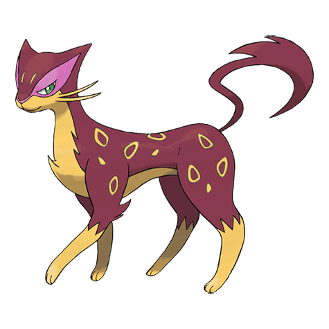 Liepard w wariancie shiny