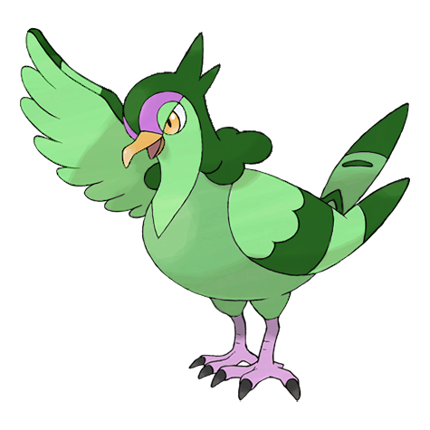 Tranquill w wariancie shiny