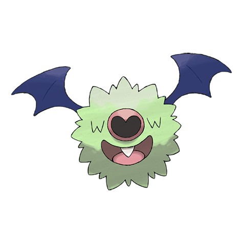 Woobat w wariancie shiny