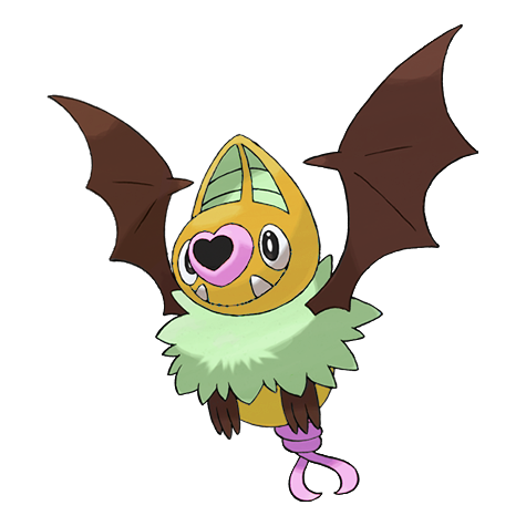 Swoobat w wariancie shiny