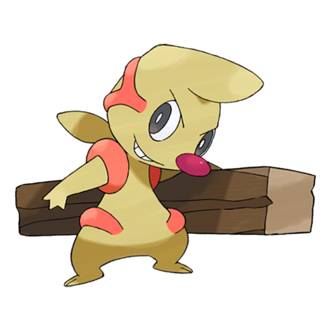 Timburr w wariancie shiny