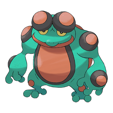 Seismitoad w wariancie shiny