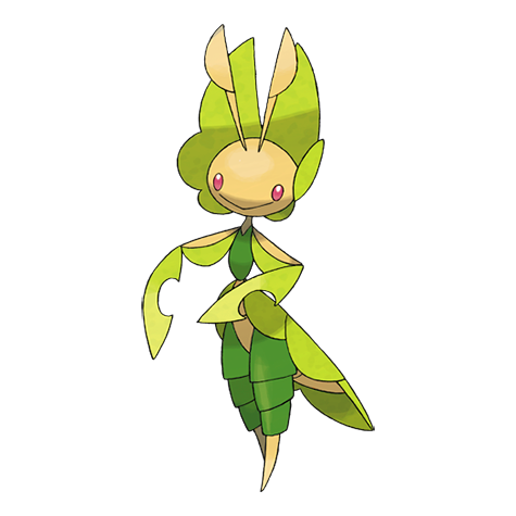Leavanny w wariancie shiny