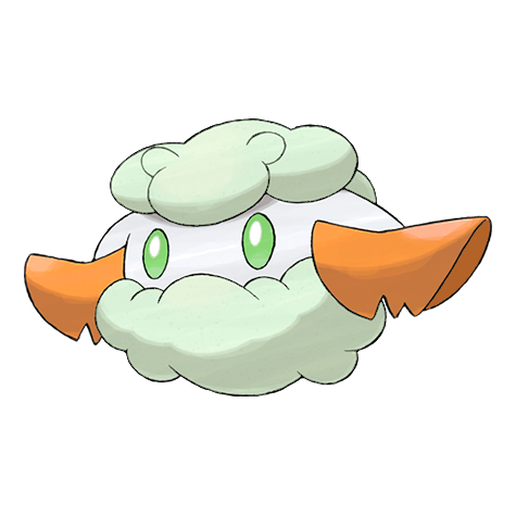 Cottonee w wariancie shiny