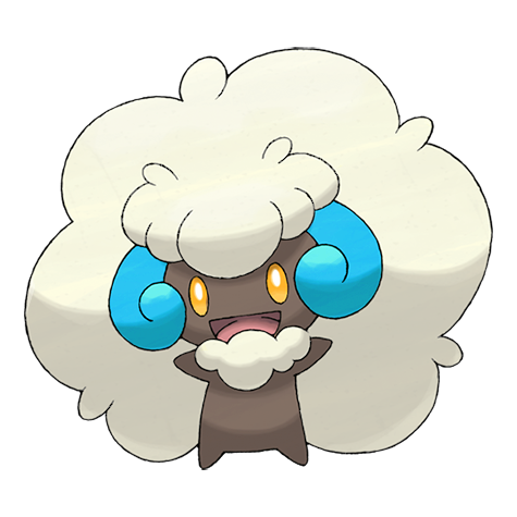 Whimsicott w wariancie shiny