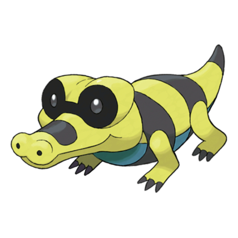 Sandile w wariancie shiny