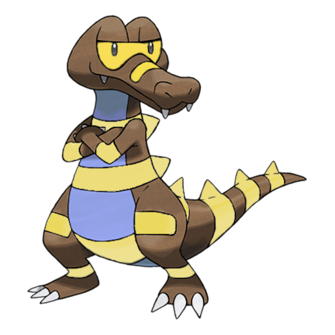 Krokorok w wariancie shiny