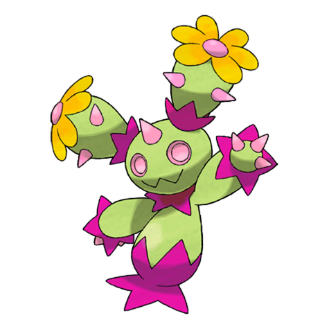 Maractus w wariancie shiny
