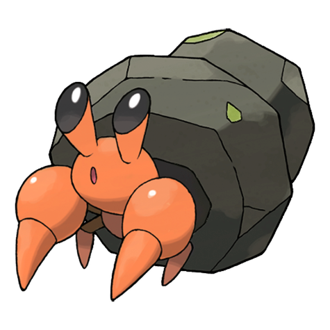 Dwebble w wariancie shiny