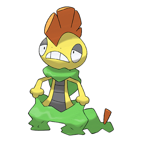 Scrafty w wariancie shiny