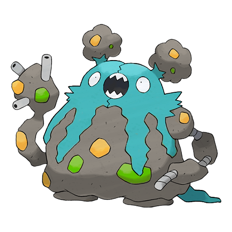 Garbodor w wariancie shiny