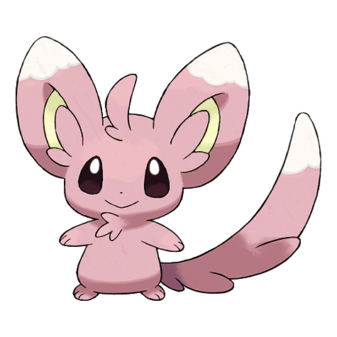 Minccino w wariancie shiny