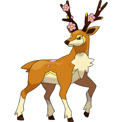 Sawsbuck w wariancie shiny